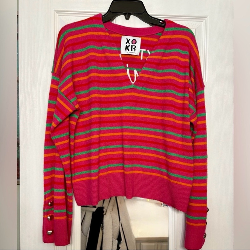Kerri Rosenthal sweater is the "Next Smile's On You" style - Picture 7 of 7